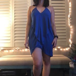 Cobalt blue breezy dress